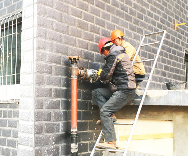 住宅小區(qū)室內外燃氣管道安裝